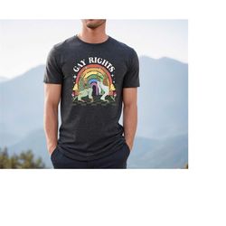 Gay Rights Shirt, LGBTQ Pride Shirt, Rainbow Pride Shirt, Frog And Toad Gay Rights Tee, LGTBQ Rights Tee, Pride Ally Shi