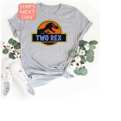 custom birthday rex shirt, funny birthday rex shirt, personalized birthday rex shirt, two rex t shirt, 2nd rex birthday