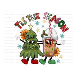 tis the season png, merry christmas, christmas tree png, leopard, santa claus png, christmas, western,digital download,