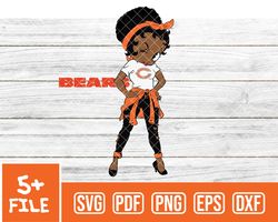 cincinnati bengals svg , betty boop  nfl svg, team nfl svg 08