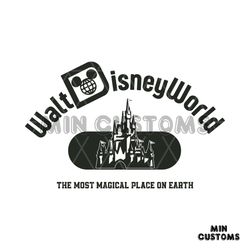 walt disney world the most magical place on earth svg file