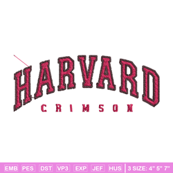 harvard crimson embroidery, harvard crimson embroidery, football embroidery, sport embroidery, ncaa embroidery. (7)