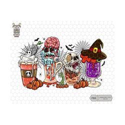 halloween coffee png, boo latte png, skeleton coffee cups png, coffee cups png, skull coffee cup png, scary coffee cup p