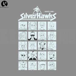 characters from the 80s animated series silverhawks, cartoon png