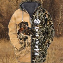 black labrador duck hunting dog 3d hoodie t shirt all over print plus size s-5xl