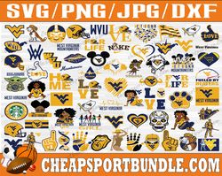 bundle 71 files west virginia mountaineers team svg, west virginia mountaineers svg, ncaa teams svg, ncaa svg, png, dxf