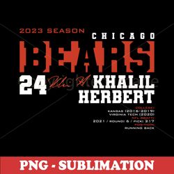 2023 bears sublimation design - printable png with transparent background