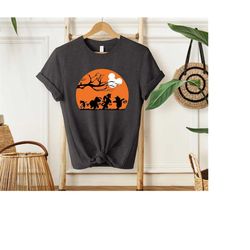 winnie the pooh halloween shirt, pooh and friends pumpkin shirt, disney spooky season shirt, disney halloween party shir