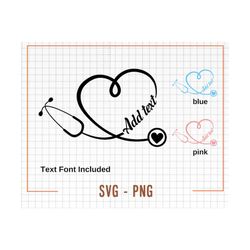 heart stethoscope svg & png, heart stethoscope svg, doctor svg, nurse svg, stethoscope clipart vector svg, stethoscope c