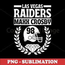 las vegas raiders maxx crosby helmet - digital sublimation file - instant download