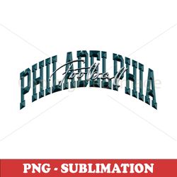 philadelphia football - 3d chrome - elevate your sublimation designs