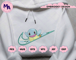 nike x squirtle best unisex anime embroidered sweatshirt, manga embroidered sweatshirt, manga embroidered crewneck, anime sweatshirt, anime gift