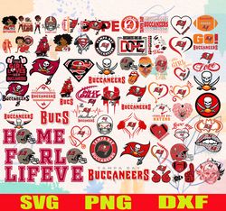 tampa bay buccaneers svg, clipart bundle, nfl teams, nfl svg, football teams svg