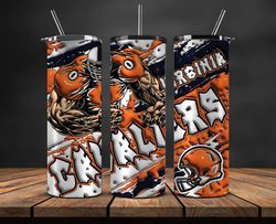 football mascot colleges 3d tumbler wrap , football tumbler png ,nfl tumbler wrap 31