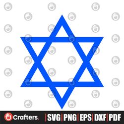 jewish logo pray for israel conflict svg digital cricut file