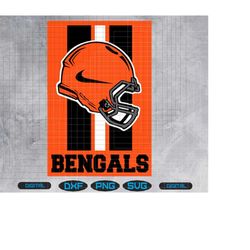 bengals football svg