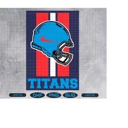 titans football svg