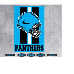 panthers football svg