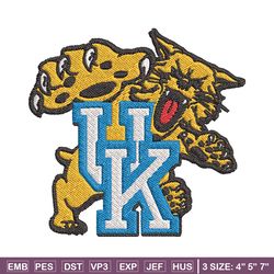 kentucky wildcats embroidery, kentucky wildcats embroidery, football embroidery, sport embroidery, ncaa embroidery. (18)