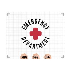 emergency department svg, digital downloads, medical career svg, college font svg, svg files for cricutarc nurse svg, va