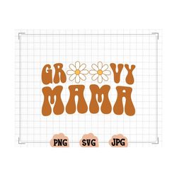 groovy mama png,  groovy mama shirt, matching mommy and me shirt, hippie png, hippie, flower power, groovy sublimation,