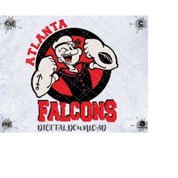 falcons football svg