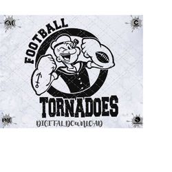 tornadoes football svg