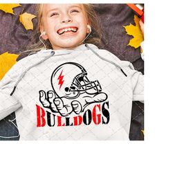 bulldogs football svg