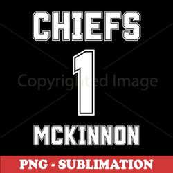 kansas chiefs football sublimation design - mckinnon edition - instant download!