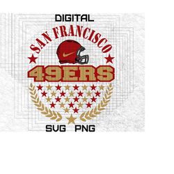 49ers football svg