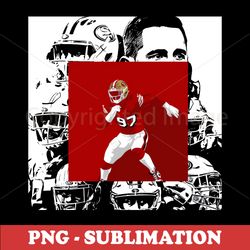 49ers football - sublimation png - high-resolution graphics