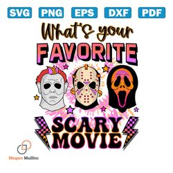 whats your favorite scary movie ghost face svg cricut file