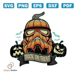 vintage star wars halloween trick or treat png download