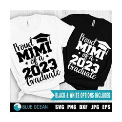 proud mimi png, proud mimi of a 2023 graduate svg, graduation 2023 svg,  graduation 2023 shirt svg