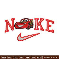 mcqueen nike embroidery design, mcqueen embroidery, embroidery file, embroidery shirt, nike design,digital download