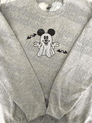 spooky mouse embroidery design, happy halloween embroidery design, retro trendy cute bats embroidery file, spooky vibes machine embroidery file