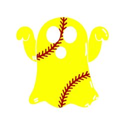 softball ghost halloween svg, softball halloween svg, softball ghost svg, funny halloween svg, scary halloween svg