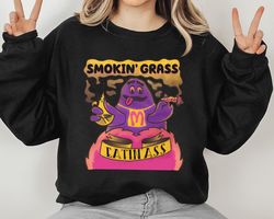 mcdonald's grimace mcdonaldland fan lover gift idea for men women birthday gift unisex tshirt sweatshirt hoodie shirt