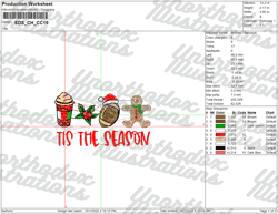 tis the season embroidery designs, christmas embroidery designs, santa clause embroidery, hand drawn embroidery designs