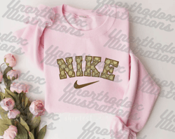 nike x gucci embroidered sweatshirts, nike sweatshirts, custom embroidered sweater/hoodies, swoosh sweatshirts