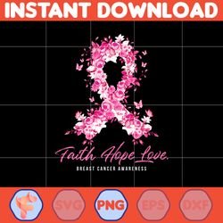 designs breast cancer groovy style png, cancer png, cancer awareness, pink ribbon, breast cancer, fight cancer quote png
