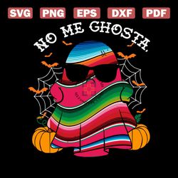 mexican ghost no me ghosta svg graphic design file
