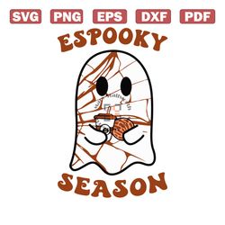 espooky season conchas ghost svg cutting digital file