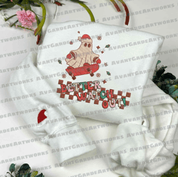 retro christmas embroidery designs, better watch out designs , merry christmas embroidery, winter embroidery files