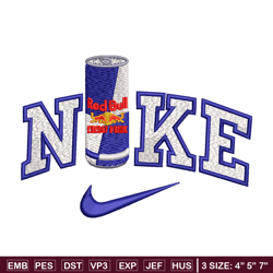 nike x redbull embroidery design, redbull embroidery, nike design, embroidery shirt, embroidery file, digital download