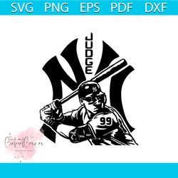 aaron judge svg, instant download, digital files, png, pdf, dxf and svg