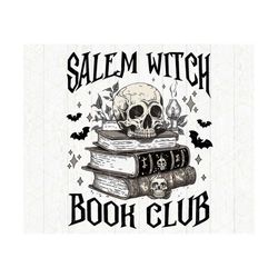 salem witch book club png-halloween sublimation digital design download