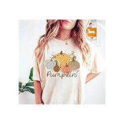 vintage hey pumpkin png, retro fall, fall pumpkin png, hippie pumpkin, vintage leopard pumpkin png, fall sublimation des