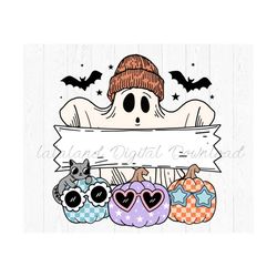 halloween ghost  sublimation, halloween pumpkin png, frankenstein digital, black cat png, trick or treat png