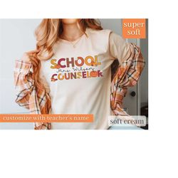 custom school counselor shirt, school counselor gift, guidance counselor, therapist shirt,school psychologist, counselor